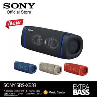 Sony SRS-XB33 Portable BLUETOOTH® Speaker EXTRA BASS™