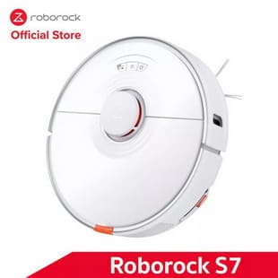 Roborock S7 หุ่นยนต์ดูดฝุ่นถูพื้น Smart Robotic Vacuum and Mop Cleaner