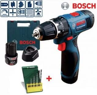 Bosch รุ่นใหม่ สว่านไขควงกระแทกไร้สาย GSB 120-LI