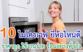 ไมโครเวฟ ยี่ห้อไหนดี