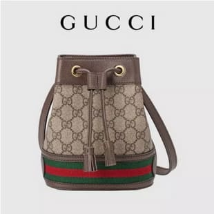 Gucci Ophidia series mini GG bucket bag