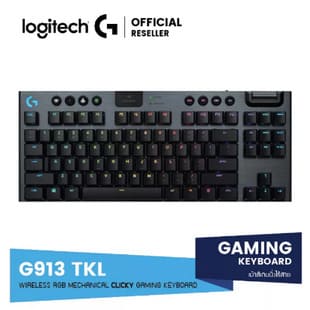 Logitech G913 TKL WIRELESS RGB MECHANICAL Gaming Keyboard