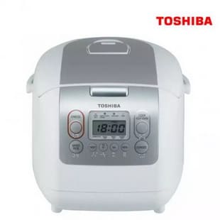 Toshiba หม้อหุงข้าวดิจิตอล - รุ่น RC-10NMF(WT)A