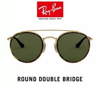 Ray-Ban Round Double Bridge - RB3647N 001 