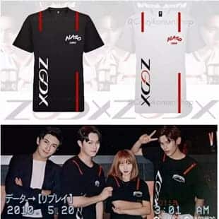 เสื้อยืดทีม ZGDX ซีรี่ย์จีน รักยิ้มของเธอ