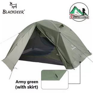 Blackdeer เต็นท์เดินป่า น้ำหนักเบา Archeos 2P Green Tent