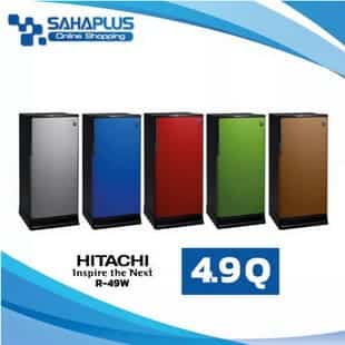 Hitachi ตู้เย็น 1 ประตู รุ่น R-49W 4.9 Q