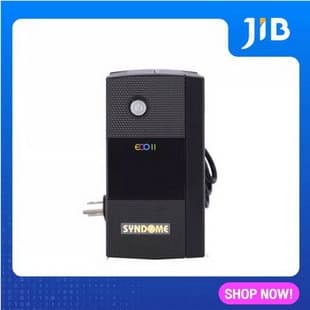 JIB UPS (เครื่องสำรองไฟฟ้า) SYNDOME ECO II-800I