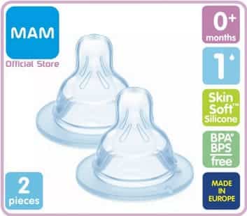 MAM จุกนมคอกว้าง รุ่น BPA free