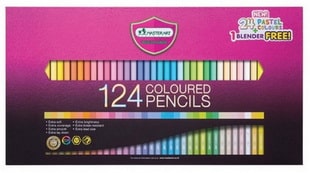 Master Art ดินสอสีไม้ รุ่น Premium Grade 124 สี