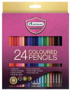 Master Art สีไม้ รุ่น Premium Grade 24 สี