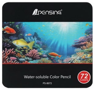 PENSING สีไม้ ดินสอสีน้ำมัน 72 สี