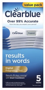 Clearblue ที่ตรวจการตั้งครรภ์ดิจิตอล