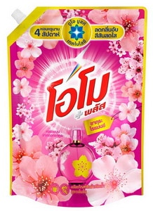 โอโม พลัส น้ำยาซักผ้าสูตรเข้มข้น กลิ่นซากุระ บลอสซั่ม