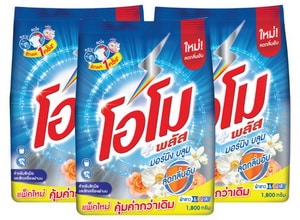 โอโม พลัส ผงซักฟอก สูตรเข้มข้น