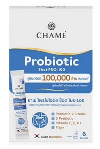 CHAME’ ชาเม่ โพรไบโอติกส์ ช็อต