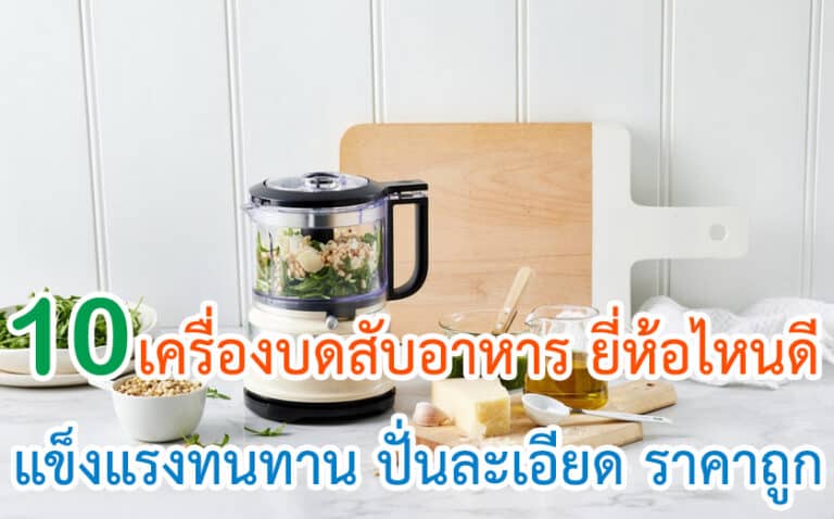 เครื่องบดสับอาหาร ยี่ห้อไหนดี