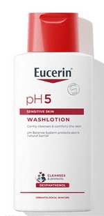 3. Eucerin pH5 SENSITIVE SKIN WASHLOTION ขนาด 400 มล.