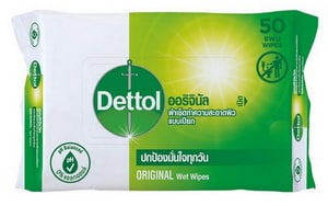 Dettol ทิชชู่เปียก เดทตอล แอนตี้แบคทีเรีย