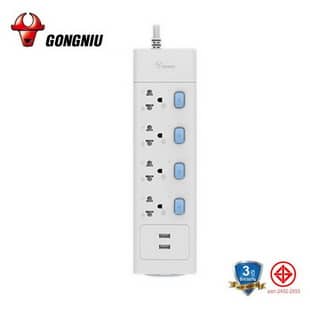 Gongniu ปลั๊ก USB 2 ช่อง รุ่น T303U