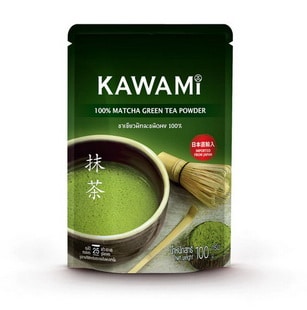 Kawami ผงชาเขียวมัทฉะ 100%