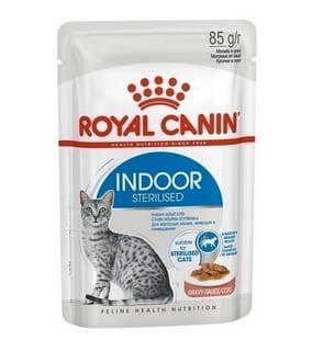 Royal Canin อาหารเปียกแมวโต สูตร Indoor Pouch