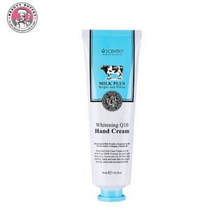 BEAUTY BUFFET SCENTIO MILK PLUS WHITENING Q10 HAND CREAM