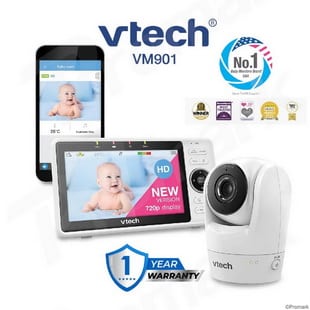 Vtech VM901-1W (2901V) Baby Monitor Camera & Screen