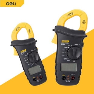 Deli ดิจิตอลแคลมป์มิเตอร์ มิเตอร์วัดไฟ