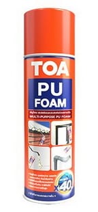 TOA PU FOAM โฟมสเปรย์ ชนิดขยายตัวสูง