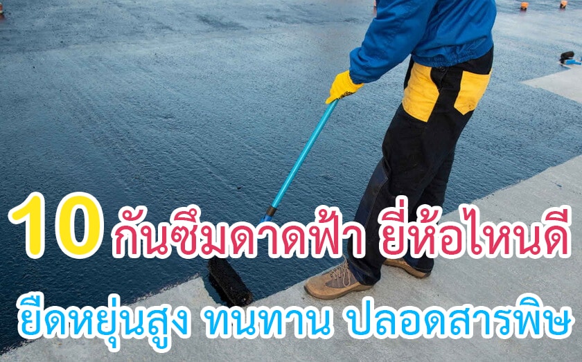 กันซึมดาดฟ้า ยี่ห้อไหนดี