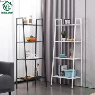 Woodpanda ชั้นวางของสแตนเลสเคลือบเซรามิก