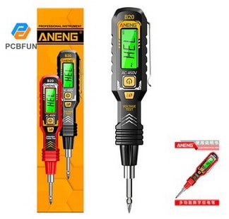 Pcbfun ANENG B20 ปากกาวัดแรงดันไฟฟ้า